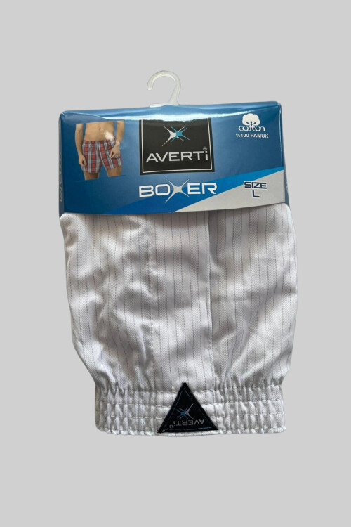 Erkek 10Lu Gömlek Desen %100 Pamuk Poplin Boxer PLD25S-3069