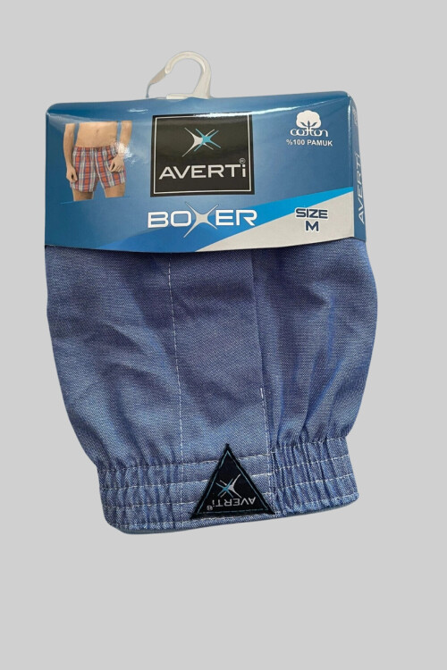 Erkek 10Lu Gömlek Desen %100 Pamuk Poplin Boxer PLD25S-3069