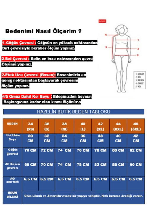 Kadın Sarı Taş İşlemeli Astarlı Bikini Takım PLD25S-3018