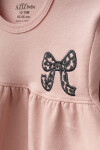 Kız Bebek Nakışlı Sweatshirt Pantolon 2 li Alt Üst Bebek Takımı 3 Ay-36 Ay
