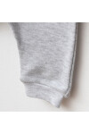 Erkek Bebek Animal Nakışlı % 100 Pamuk Sweatshirt Pantolon 2  li Alt Üst Bebek Takımı 3 Ay-24 Ay