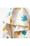 Kız Bebek Ananas Desenli Sweatshirt Pantolon T-shirt 3 lü Alt Üst Bebek Takımı 3Ay - 36Ay
