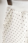 Kız Bebek Tavşan Nakışlı Sweatshirt Pantolon 2  li Alt Üst Bebek Takımı 3 Ay - 18 Ay
